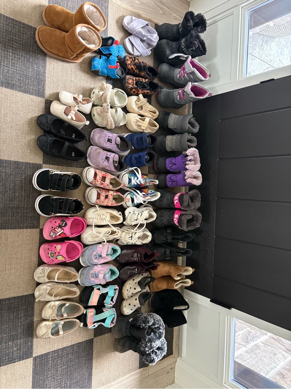 Winter Boots, runners, sandals, coats high end